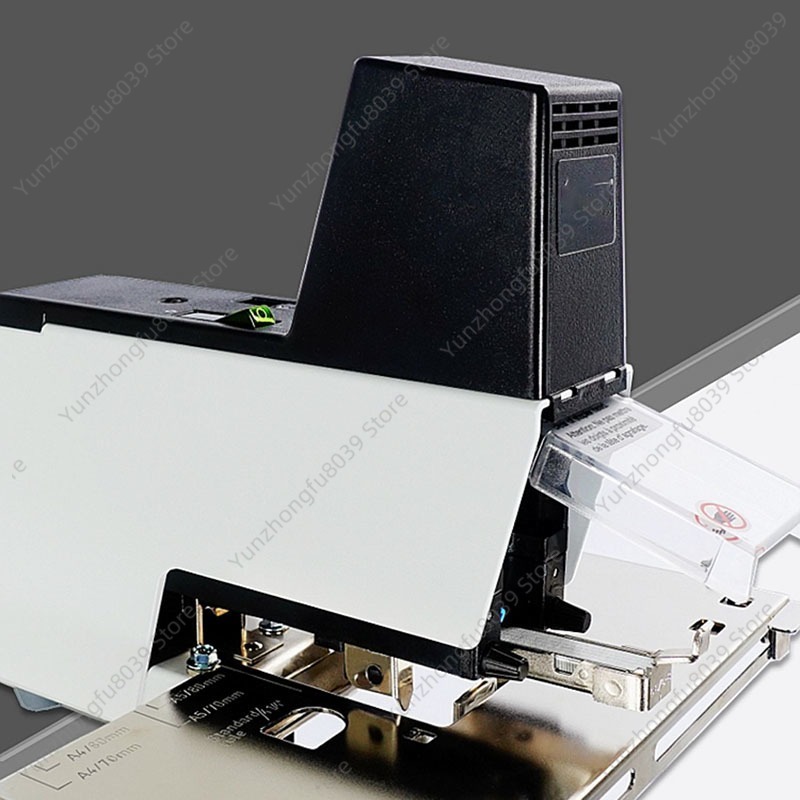 Stapler Heavy Duty - 106E Elektrischer Automatischer Schnellhefter, Hochleistungs-Flachhefter für