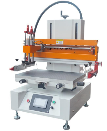 Printer Paper - Flache Halbautomatische Einfarbige Siebdruckmaschine Kunststoffbecher Papiertüten