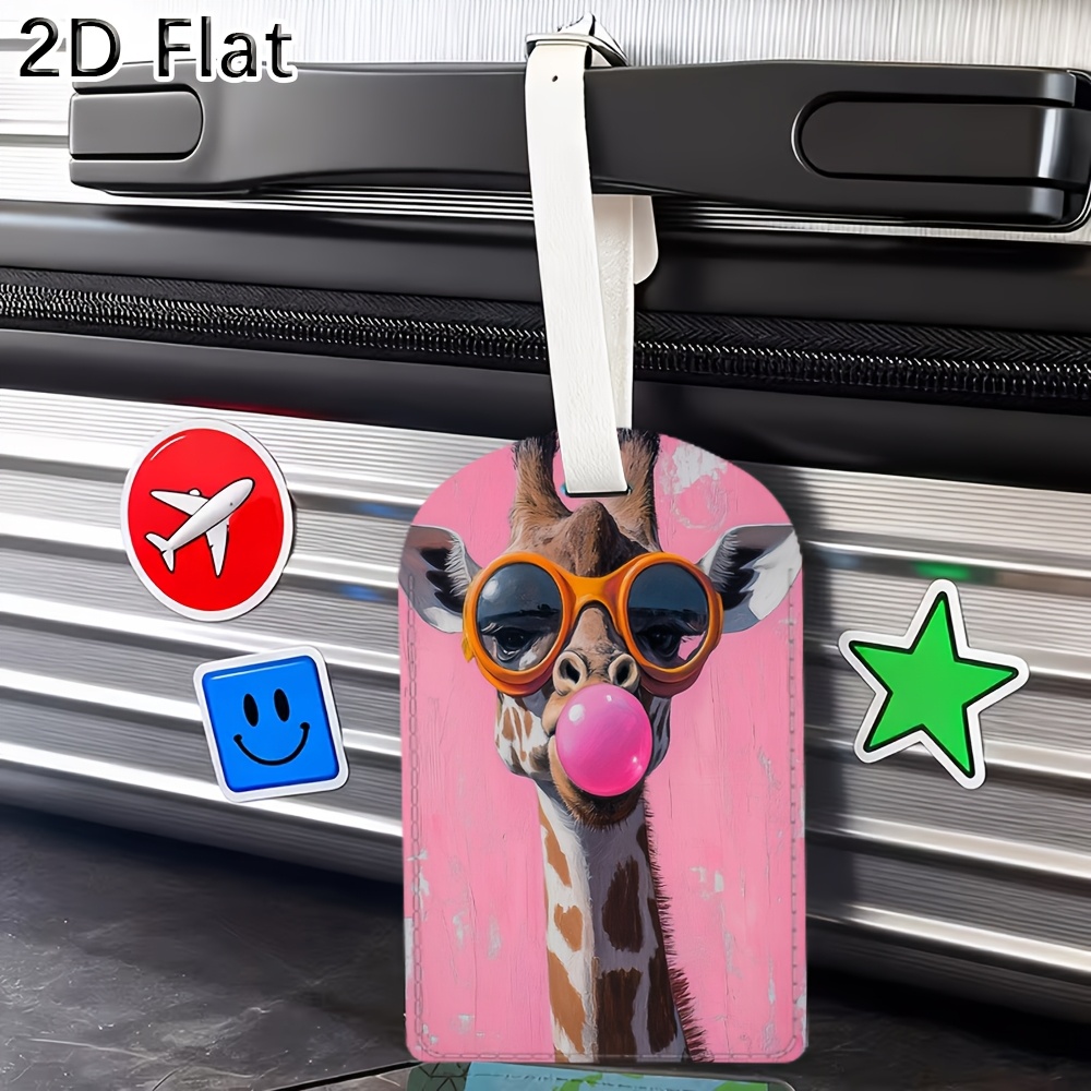 Niedlicher Giraffen-Gepäckanhä – Label Maker Bewertung und Preis
